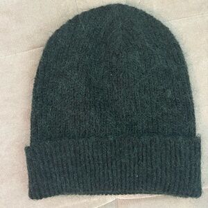 Scotch & Soda Forest Green Wool Beanie Hat